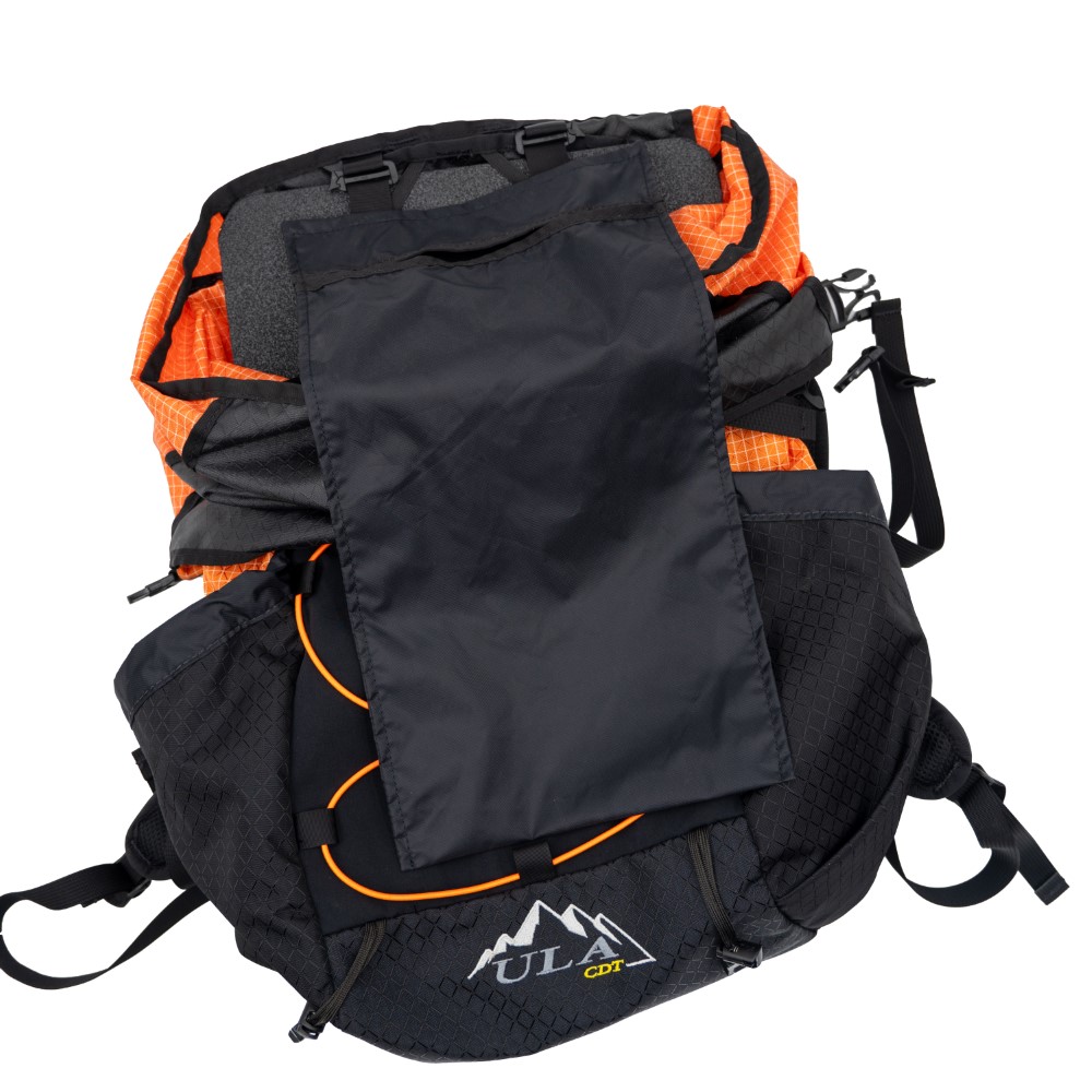 ULA Hydration Sleeve Attached to Pack using the G-hooks and interior loops